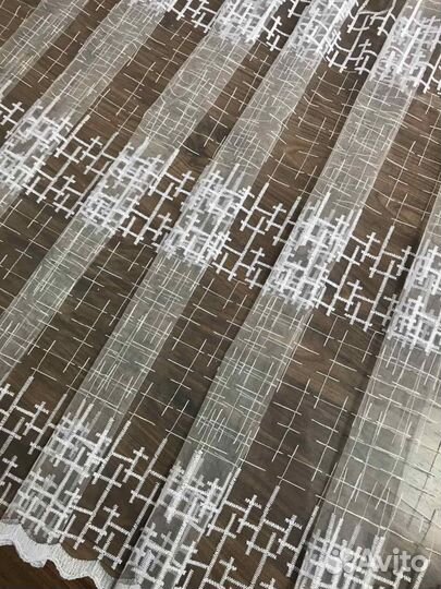 Тюль новый на отрез