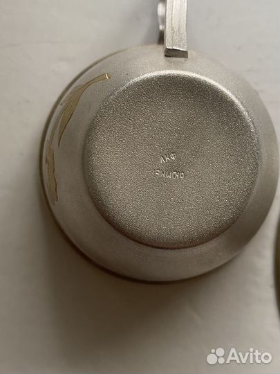 Кофейная пара позолоченная