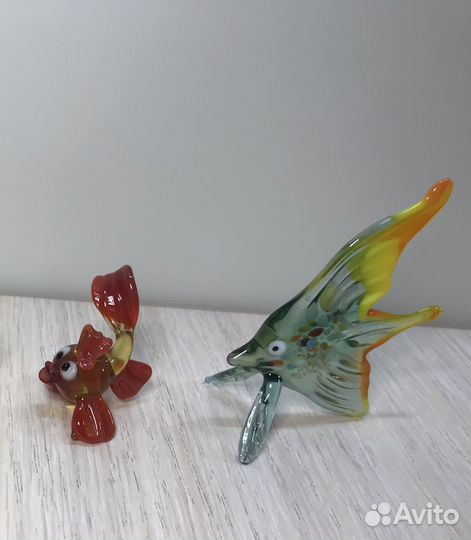 Стеклянные фигурки