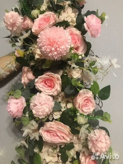 Цветочная композиция на свадьбу