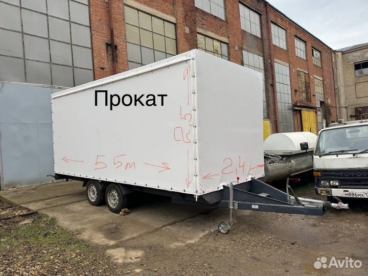 Прицеп легковой боковая загрузка