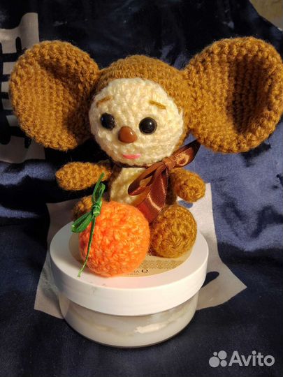 Чебурашка ручной работы