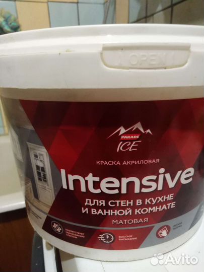 Краска акриловая матовая