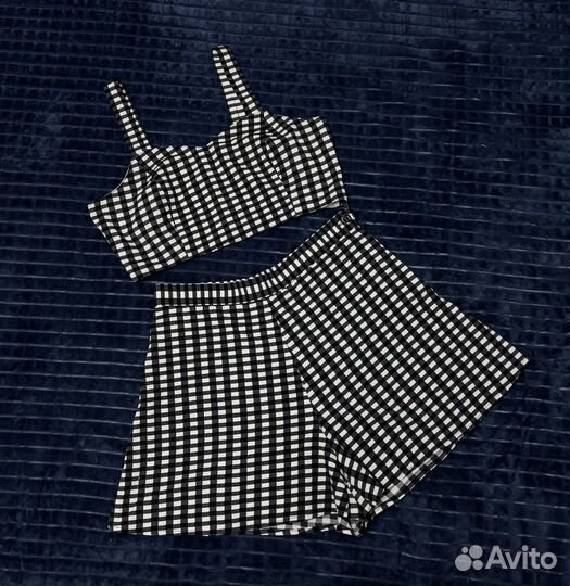 Костюм двойка топ и шорты летний