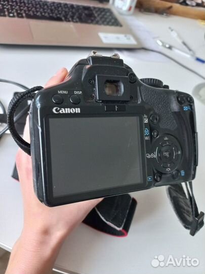 Фотоаппарат Canon EOS 450D, объектив EFS 18-135 mm