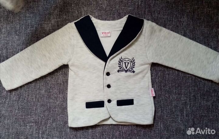 Костюм детский тройка для мальчика 74-80