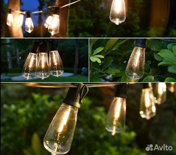 Светодиодная всепогодная гирлянда