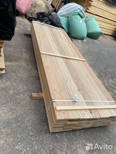 Палубная доска из сибирской лиственницы