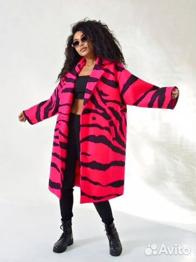 Пальто демисезонное оверсайз