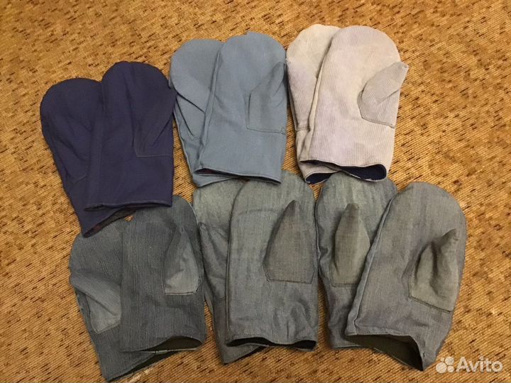 Варежки меховые