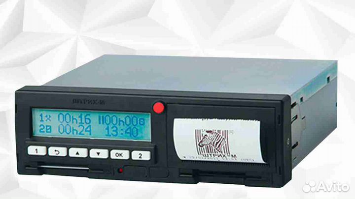 Новый цифровой тахограф Штрих.С установкой