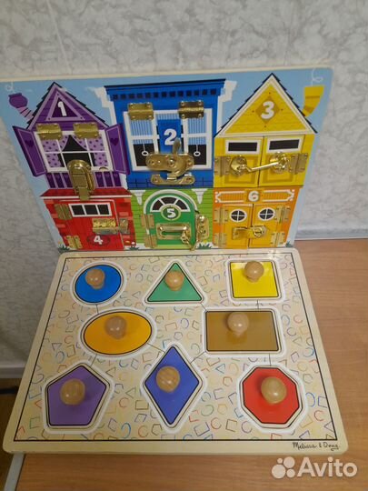 Деревянные игрушки Melissa и Plan toys