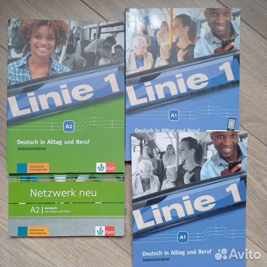 Учебники по немецкому языку Linie A1, Linie А2