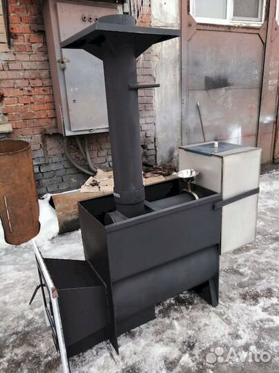 Банная печь Эконом 600 мм толщина 10мм