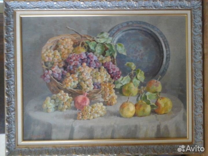 Картина маслом на холсте натюрморт