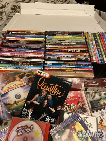 Dvd диски фильмы, игры