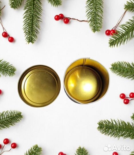 Жестяная банка из под чая