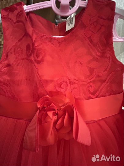 Платье для девочки hm 110 116