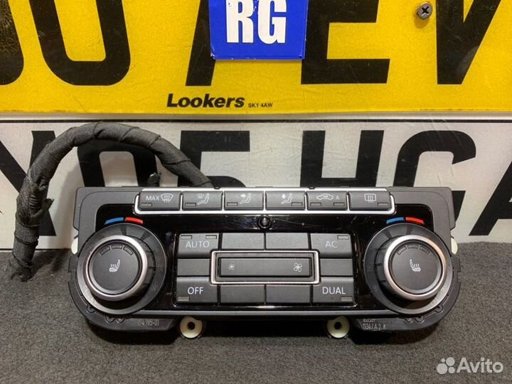 Блок управления климат-контролем Volkswagen Golf