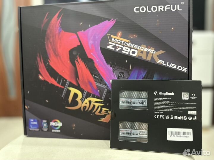 Комплект Battle-ax z790AK-plus D5 v20/14600kf/DDR5