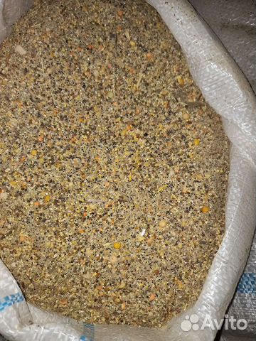 Отходы зерна в мешках