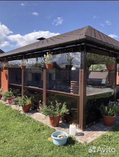 Мягкие окна рулонные