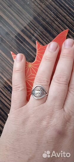 Серебряное колечко
