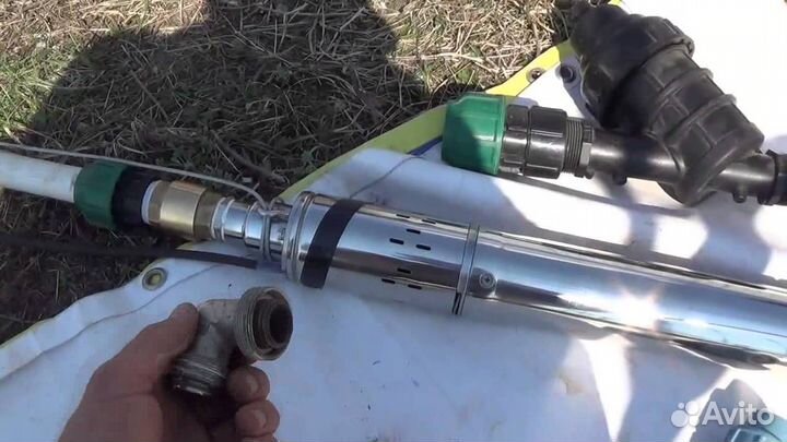 Замена насоса в колодце и скважине