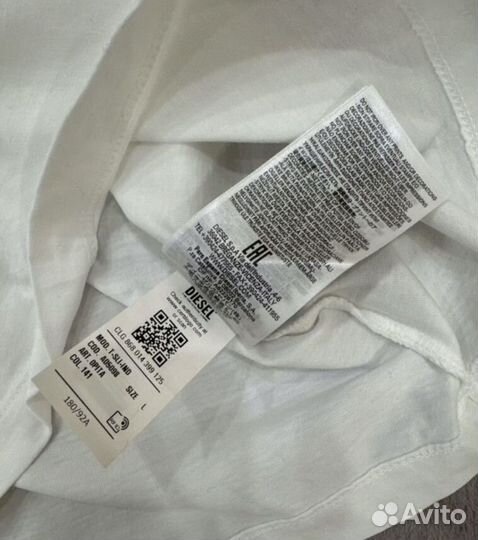 Новая футболка Diesel, оригинал