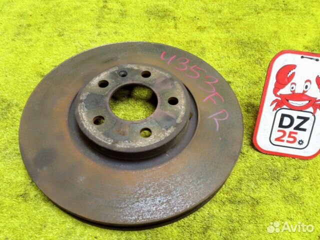 Тормозной диск передний правый Audi A6/C7 4G2 chva