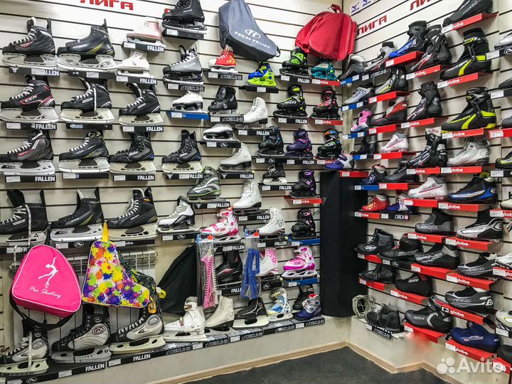 Коньки хоккейные/фигурные/детские