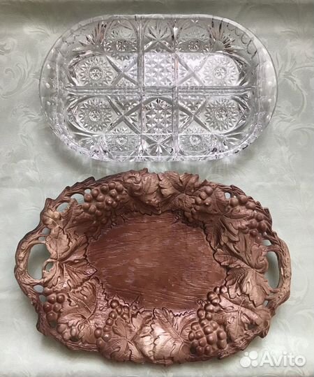 Поднос, менажница, фруктовница, посуда СССР