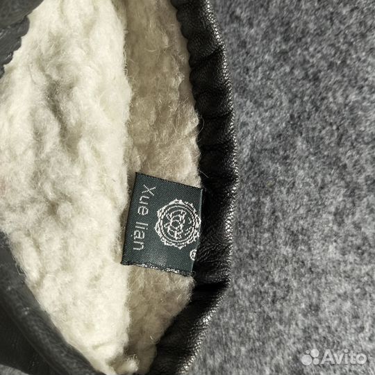 Перчатки кожаные новые с утеплением 8,5-9