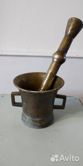 Ступка с пестиком раритет