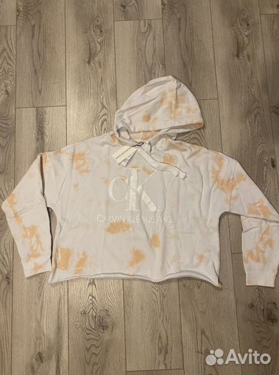 Calvin klein костюм женский (худи+шорты)