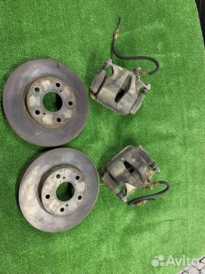 Комплект передних тормозов JZX100, chaser, mark