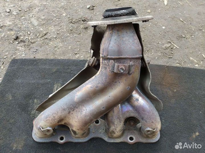 Выпускной коллектор mitsubishi lancer 10 1.8 л