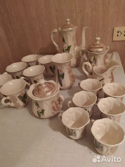 Чайно кофейный сервиз СССР