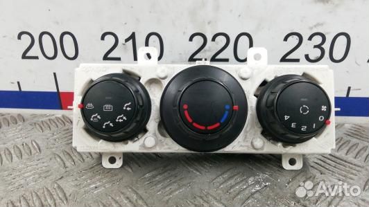 Блок управления печки и климат-контроля renault ma