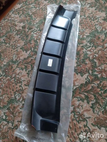 Диффузор на задний бампер priora