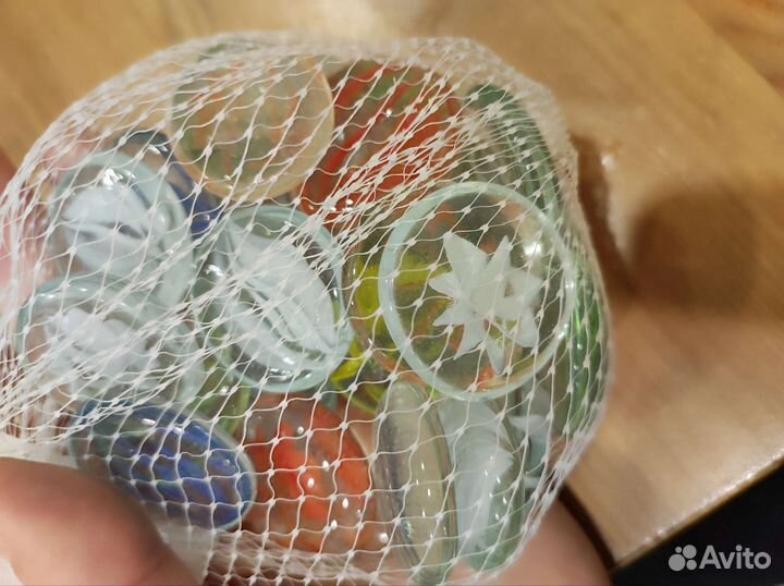 Стеклянные декоративные камни