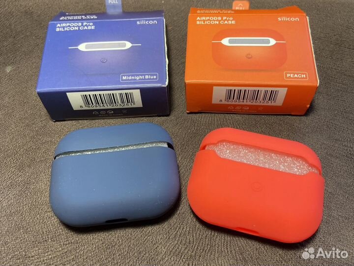 Силиконовый чехол airpods pro