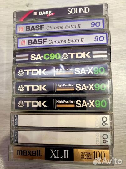 Аудиокассеты с записью
