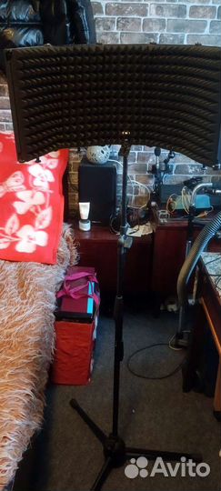 Акустический экран+стойка для него