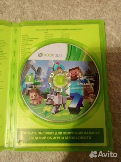 Продаю игру на Xbox 360, Minecraft