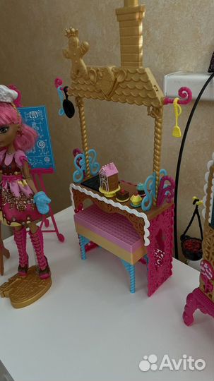 Кукла эвер афтер хай Джинджер с мебелью/кухней