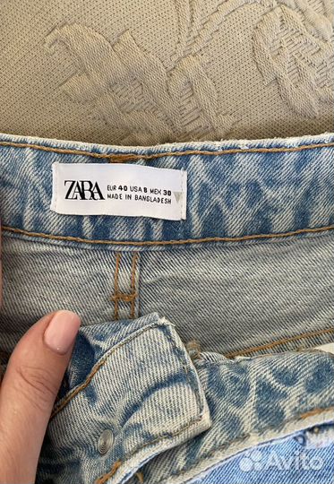 Джинсовые шорты zara