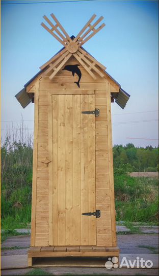 Уличный туалет с установкой SHP795