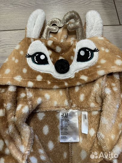 Кигуруми Олененок 110/116 H&M