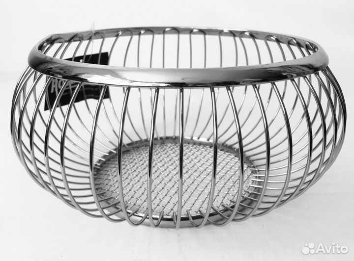 Ваза для фруктов стальная 